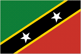 Saint Kitts i Nevis flaga
